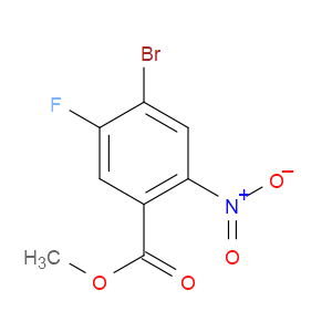 METHYL 4-BROMO-5-FLUORO-2-NITROBENZOATE - Click Image to Close