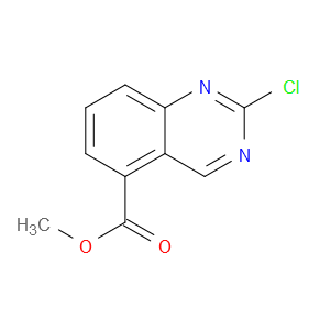 METHYL 2-CHLOROQUINAZOLINE-5-CARBOXYLATE - Click Image to Close