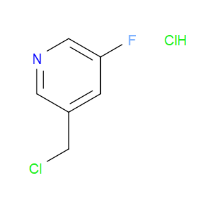 3-(CHLOROMETHYL)-5-FLUOROPYRIDINE HYDROCHLORIDE