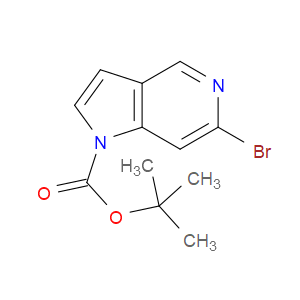 TERT-BUTYL 6-BROMO-1H-PYRROLO[3,2-C]PYRIDINE-1-CARBOXYLATE - Click Image to Close