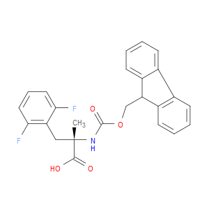(S)-2-((((9H-FLUOREN-9-YL)METHOXY)CARBONYL)AMINO)-3-(2,6-DIFLUOROPHENYL)-2-METHYLPROPANOIC ACID