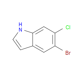 5-BROMO-6-CHLORO-1H-INDOLE - Click Image to Close