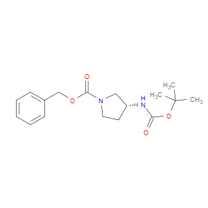 (R)-1-CBZ-3-BOC-AMINOPYRROLIDINE