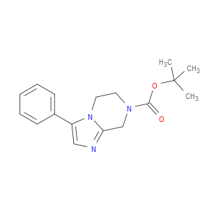 7-BOC-3-PHENYL-5,6,7,8-TETRAHYDROIMIDAZO[1,2-A]PYRAZINE