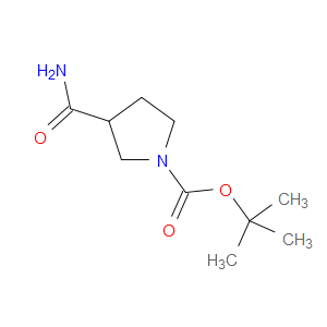 TERT-BUTYL 3-CARBAMOYLPYRROLIDINE-1-CARBOXYLATE
