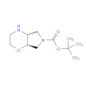 TERT-BUTYL TRANS-OCTAHYDROPYRROLO[3,4-B][1,4]OXAZINE-6-CARBOXYLATE