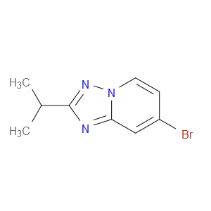 7-BROMO-2-ISOPROPYL-[1,2,4]TRIAZOLO[1,5-A]PYRIDINE