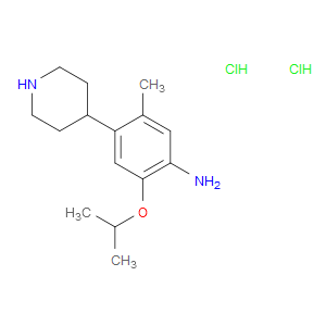 2-ISOPROPOXY-5-METHYL-4-(PIPERIDIN-4-YL)ANILINE DIHYDROCHLORIDE