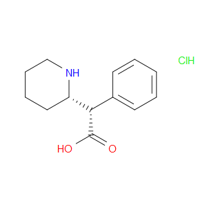 2-PIPERIDINEACETIC ACID, -PHENYL-, HYDROCHLORIDE (1:1), (R,2R)-REL-