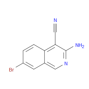 3-AMINO-7-BROMOISOQUINOLINE-4-CARBONITRILE - Click Image to Close