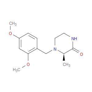 (R)-4-(2,4-DIMETHOXYBENZYL)-3-METHYLPIPERAZIN-2-ONE
