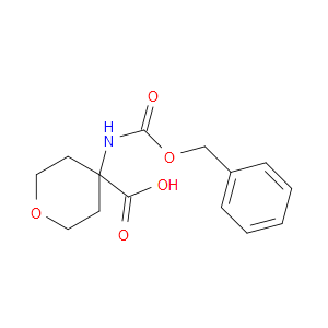 4-(CBZ-AMINO)TETRAHYDROPYRAN-4-CARBOXYLIC ACID - Click Image to Close