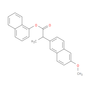 1-NAPHTHYL 2-(6-METHOXY-2-NAPHTHYL)PROPANOATE - Click Image to Close