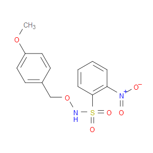N-((4-METHOXYBENZYL)OXY)-2-NITROBENZENESULFONAMIDE - Click Image to Close