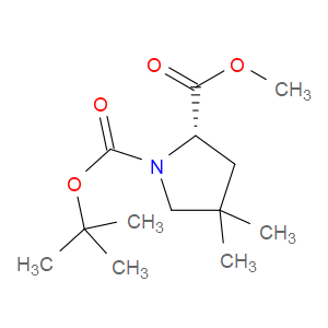 (S)-1-TERT-BUTYL 2-METHYL 4,4-DIMETHYLPYRROLIDINE-1,2-DICARBOXYLATE