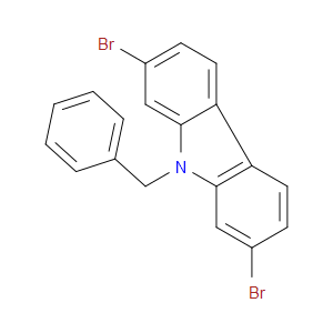 9-BENZYL-2,7-DIBROMO-9H-CARBAZOLE