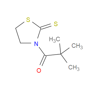 2,2-DIMETHYL-1-(2-THIOXOTHIAZOLIDIN-3-YL)PROPAN-1-ONE