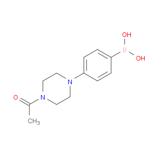4-(4-ACETYL-1-PIPERAZINYL)PHENYLBORONIC ACID - Click Image to Close