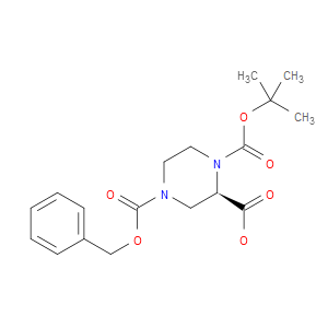 (R)-4-((BENZYLOXY)CARBONYL)-1-(TERT-BUTOXYCARBONYL)PIPERAZINE-2-CARBOXYLIC ACID - Click Image to Close