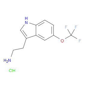 2-(5-(TRIFLUOROMETHOXY)-1H-INDOL-3-YL)ETHANAMINE HYDROCHLORIDE - Click Image to Close