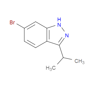 6-BROMO-3-ISOPROPYL-1H-INDAZOLE