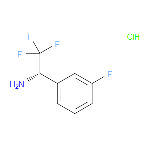 (S)-2,2,2-TRIFLUORO-1-(3-FLUOROPHENYL)ETHANAMINE HYDROCHLORIDE