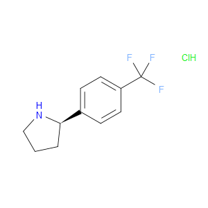 (R)-2-(4-(TRIFLUOROMETHYL)PHENYL)PYRROLIDINE HYDROCHLORIDE