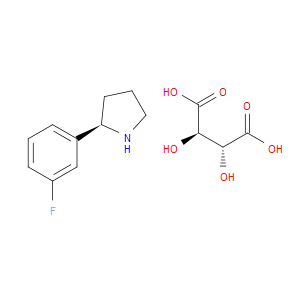 (R)-2-(3-FLUOROPHENYL)PYRROLIDINE L-TARTRATE - Click Image to Close