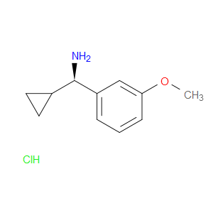(R)-CYCLOPROPYL(3-METHOXYPHENYL)METHANAMINE HYDROCHLORIDE
