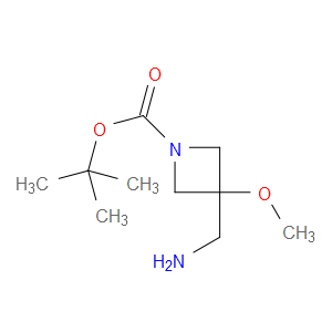 TERT-BUTYL 3-(AMINOMETHYL)-3-METHOXYAZETIDINE-1-CARBOXYLATE - Click Image to Close
