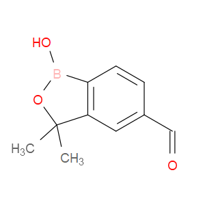 1-HYDROXY-3,3-DIMETHYL-1,3-DIHYDROBENZO[C][1,2]OXABOROLE-5-CARBALDEHYDE