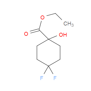 ETHYL 4,4-DIFLUORO-1-HYDROXYCYCLOHEXANE-1-CARBOXYLATE - Click Image to Close