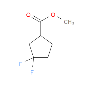 METHYL 3,3-DIFLUOROCYCLOPENTANECARBOXYLATE - Click Image to Close