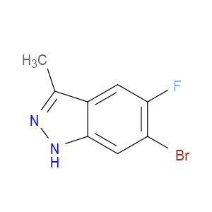 6-BROMO-5-FLUORO-3-METHYL-1H-INDAZOLE - Click Image to Close