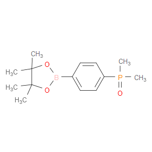 DIMETHYL(4-(4,4,5,5-TETRAMETHYL-1,3,2-DIOXABOROLAN-2-YL)PHENYL)PHOSPHINE OXIDE
