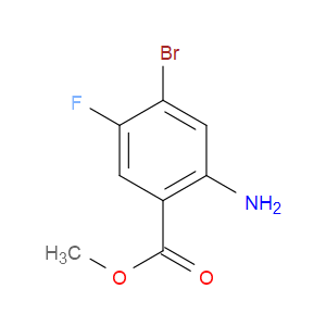 METHYL 2-AMINO-4-BROMO-5-FLUOROBENZOATE