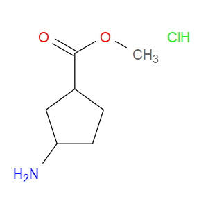 METHYL 3-AMINOCYCLOPENTANECARBOXYLATE HYDROCHLORIDE - Click Image to Close