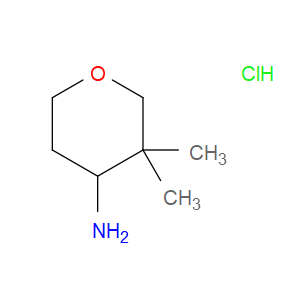 3,3-DIMETHYLTETRAHYDRO-2H-PYRAN-4-AMINE HYDROCHLORIDE