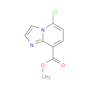 METHYL 5-CHLOROIMIDAZO[1,2-A]PYRIDINE-8-CARBOXYLATE - Click Image to Close