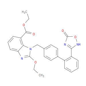 ETHYL 2-ETHOXY-1-((2'-(5-OXO-2,5-DIHYDRO-1,2,4-OXADIAZOL-3-YL)-[1,1'-BIPHENYL]-4-YL)METHYL)-1H-BENZO[D]IMIDAZOLE-7-CARBOXYLATE - Click Image to Close