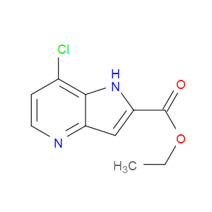 ETHYL 7-CHLORO-1H-PYRROLO[3,2-B]PYRIDINE-2-CARBOXYLATE