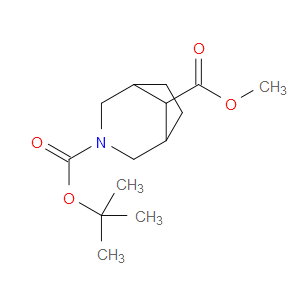 METHYL 3-BOC-3-AZABICYCLO[3.2.1]OCTANE-8-CARBOXYLATE