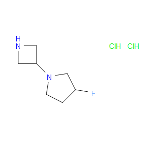 1-(AZETIDIN-3-YL)-3-FLUOROPYRROLIDINE DIHYDROCHLORIDE - Click Image to Close