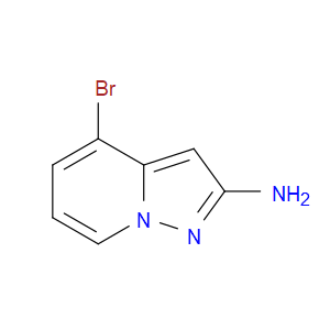 4-BROMOPYRAZOLO[1,5-A]PYRIDIN-2-AMINE