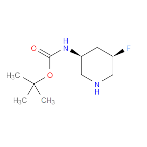 TERT-BUTYL ((3S,5R)-5-FLUOROPIPERIDIN-3-YL)CARBAMATE