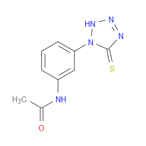 1-(3-ACETAMIDOPHENYL)-5-MERCAPTOTETRAZOLE