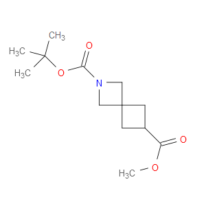 2-TERT-BUTYL 6-METHYL 2-AZASPIRO[3.3]HEPTANE-2,6-DICARBOXYLATE - Click Image to Close