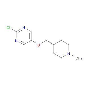 2-CHLORO-5-(1-METHYL-PIPERIDIN-4-YLMETHOXY)-PYRIMIDINE - Click Image to Close