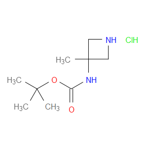 3-(BOC-AMINO)-3-METHYLAZETIDINE HYDROCHLORIDE