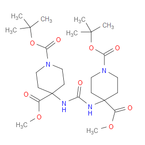 1,3-DI[N-BOC-4-(METHOXYCARBONYL)-4-PIPERIDYL]UREA
